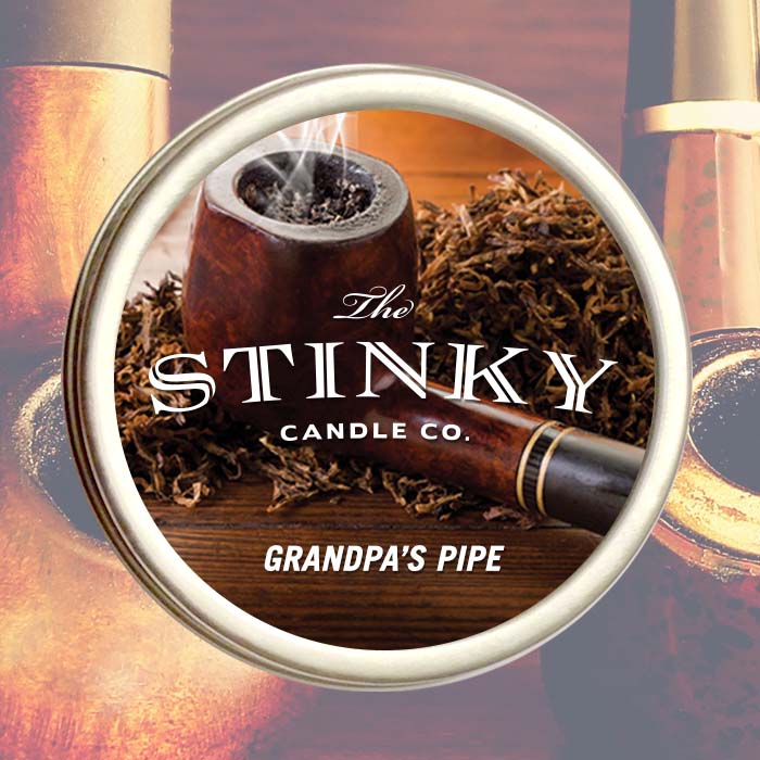 Grandpa's Pipe Candle