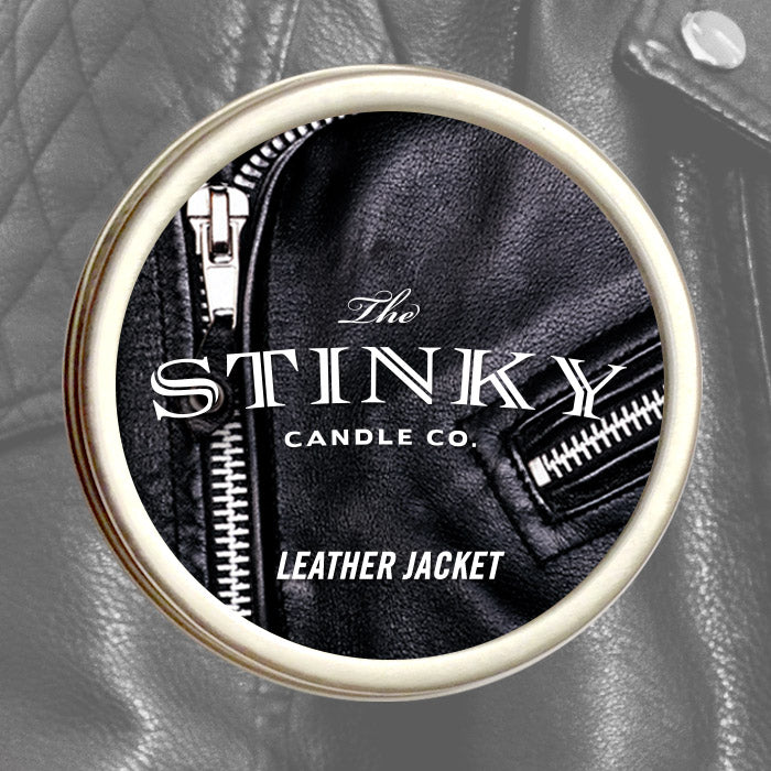 Leather Jacket Candle