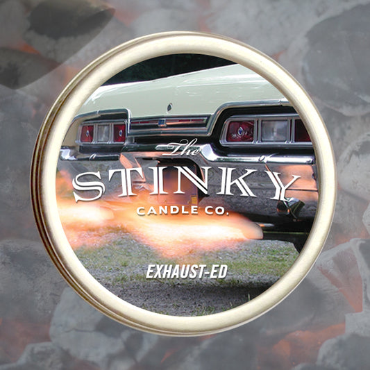 Car Exhaust Candle