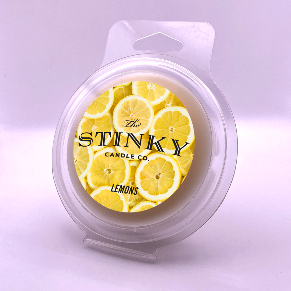 Lemons Wax Melt – The Stinky Candle Company