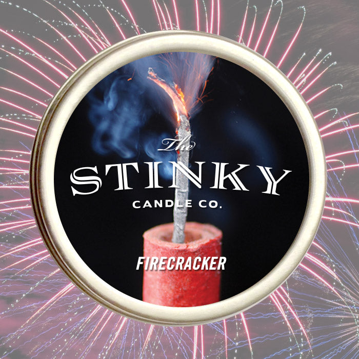 Firecracker Candle The Stinky Candle Company
