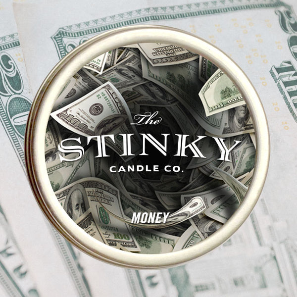 christmas tree candle with money inside Money Candle – The Stinky Candle Company